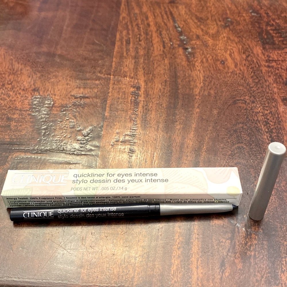 Clinique NIB Quickliner for Eyes Intense • Shade 01, Intense Black